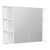 Mirror Cabinet Bevel Edge 1050 x 720 x 150mm 2 x Side Shelves Gloss White [294270]