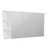 Mirror Cabinet Bevel Edge 1500 x 720 x 150mm 2 x Side Shelves Gloss White [294486]