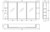 Mirror Cabinet Bevel Edge 1500 x 720 x 150mm 2 x Side Shelves Gloss White [294486]