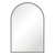 Framed Arch Mirror 600 x 900mm Matte Black [294389]