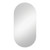 Empire Framed Pill Shape Mirror 600 x 1200mm Matte White [294345]