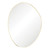 Pebble Framed Asymmetrical Mirror with Mounting Brackets 900 x 1200mm Urban Brass [294326]