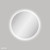 Reba LED Framed Round Mirror with Dimming Sensor & Demister 700mm Diameter Matte White [294361]