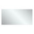 Rectangular Mirror Pencil Edge 1800 x 900mm 5mm Glass [294437]