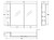 Mirror Cabinet Pencil Edge 1050 x 720 x 150mm 1 x Side Shelf Gloss White [294217]
