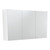 Mirror Cabinet 1200 x 670 x 180mm with Satin White Side Panels [294273]
