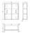 Mirror Cabinet 600 x 670 x 180mm with Satin White Side Panels [294218]