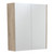 Mirror Cabinet 600 x 670 x 180mm with Scandi Oak Side Panels [294497]