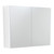 Mirror Cabinet 900 x 670 x 180mm with Satin White Side Panels [294228]