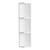 Side Shelves for Mirror Cabinets 150 x 720 x 150mm Gloss White [294220]