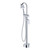 Tono Floor Mounted Bath Mixer with Hand Shower Chrome [294364]