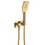 Tono Hand Shower Soft Rectangular Plate Urban Brass [294298]