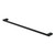 Tono Single Towel Rail 810mm Matte Black [294408]