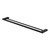 Tono Double Towel Rail 810mm Matte Black [294394]