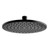 Milan Round Wall Shower Head 3Star 85lpm 300mm Matte Black [254827]