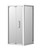 Corsica Bi-fold 900mm Left Hinge Door Matte Black [133877]