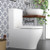 Luna Back to Wall Toilet Suite Bottom Inlet Soft Close Seat White [136985]
