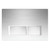 Rectangle Low Button White [198796]