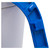 Johnson Suisse Life Assist Rimless Back-to-Wall Toilet Suite with Blue Seat & Chrome Button (450-460mm Set Out) [201244]