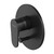 Glide Shower Mixer with Diverter Matte Black [192724]