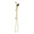 Mecca Shower Rail with Air Shower II Brushed Gold [289724]