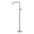 Mecca Freestanding Bath Mixer Square Shape Brushed Nickel [290021]