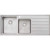 Apollo 1 & 3/4 Bowl Sink With Drainer-1TH [137806]