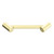 Mecca Care 25mm Footrest Corner Grab Rail 215mm Brushed Gold [293284]