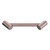 Mecca Care 25mm Footrest Corner Grab Rail 215mm Brushed Bronze [293281]