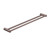 Mecca Care 25mm Grab Double Towel Rail 900mm Brushed Bronze [293180]