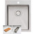 Apollo Standard Single Bowl Sink 415mm x 510mm 1 Tap Hole [137814]