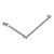 Mecca Care 32mm DDA Grab Rail Set 45 Degree 750 X 900mm Chrome [293168]