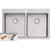 Apollo Double Bowl Sink 800mm x 510mm 1 Tap Hole [137815]