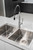 Apollo Double Bowl Sink 800mm x 510mm 1 Tap Hole [137815]