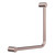 Mecca Care 32mm Ambulant 90Degree Bent Tube 450 X 450mm Brushed Bronze [293163]