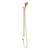 Mecca Care 25mm Grab Rail and Adjustable Shower Rail Set 900mm Brushed Gold [293209]
