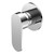 Ecco Shower Mixer Round Back Plate Chrome [293584]