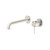 Mecca Wall Basin/Bath Mixer Separete Back Plate 160mm Brushed Nickel [293691]