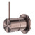 Mecca Shower Mixer 60mm Handle Up Plate Brushed Bronze [293648]