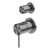 Mecca Shower Mixer with Divertor Separate Back Plate Gunmetal [293630]