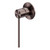 Mecca Care Handle Shower Mixer Brushed Bronze [293634]