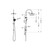 Opal Twin Shower Set with Air Shower II Brushed Bronze [293862]