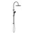 Opal Twin Shower Set with Air Shower II Graphite [293871]