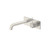 Mecca Wall Basin/Bath Mixer Handle Up 160mm Brushed Nickel [293867]