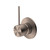 Mecca Shower Mixer Handle Up 80mm Plate Brushed Bronze [293846]