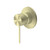 Mecca Shower Mixer 80mm Plate Brushed Gold [293876]