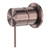 Mecca Shower Mixer 60mm Plate Brushed Bronze [293839]