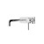 Dolce Wall Basin/Bath Mixer Chrome [293851]