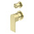 Bianca Shower Mixer with Divertor Separate Back Plate Brushed Gold [293766]