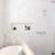 Kaya Gooseneck Shower Arm Set 3Star 9lpm Polished Chrome [201889]